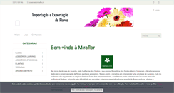 Desktop Screenshot of miraflor.pt