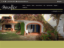Tablet Screenshot of miraflor.info